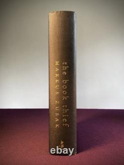 The Book Thief Markus Zusak Signed 1st UK Edition / 1st Print 2007