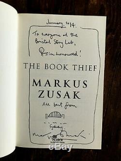 The Book Thief Rare signed Australian luxury edition