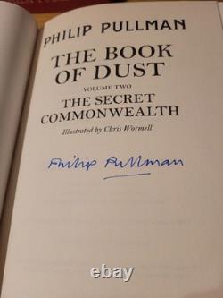 The Book of Dust Volume Two The Secret Commonwealth, Philip Pullman, Signed Ltd