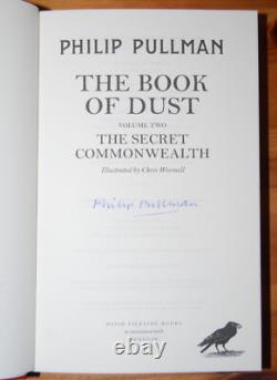 The Book of Dust by Philip Pullman Signed & No. Slipcased The Secret Commonweath