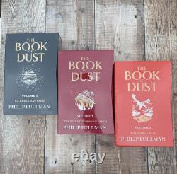 The Book of Dust by Philip Pullman- Signed Special Slipcase Edition Hardback Set