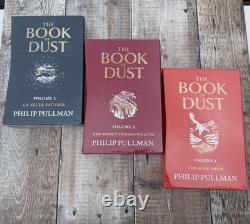 The Book of Dust by Philip Pullman- Signed Special Slipcase Edition Hardback Set