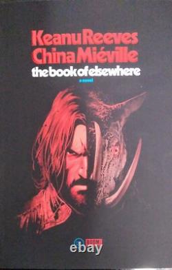 The Book of Elsewhere Deluxe Edition SDCC 2024 SIGNED Keanu Reeves China Miévill