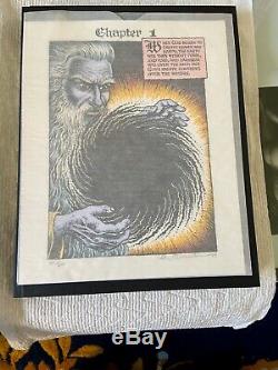 The Book of Genesis Illustrated R. Crumb Signed Limited Edition w Signed Print