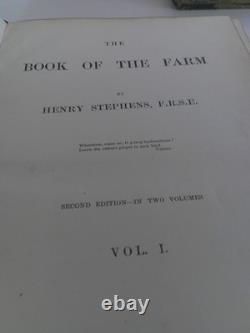 The Book of the Farm by Henry Stephens Vols 1 & 2, 1851