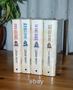 The Books of Babel Quartet by Josiah Bancroft SIGNED NUMBERED UK 1st Ed. HB Set