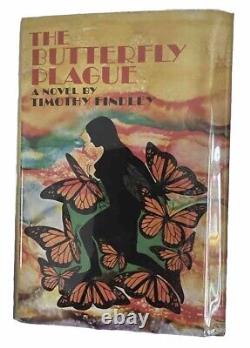 The Butterfly Plague by Timothy Findley 1969 1st edition with signed insert