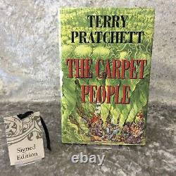 The Carpet People Terry Pratchett Signed First Edition Rev 1/1 HDK Book 1992
