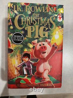 The Christmas Pig Signed by J. K. Rowling 1st Edition Hardback Book