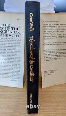 The Claw of the Conciliator (Book of the New Sun) SIGNED 1st Edition Gene Wolfe