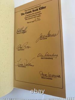 The Comic Book Killer Lupoff Richard A. SIGNED COPY LIMITED EDITION H/BF/E/ 1988