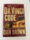 The Da Vinci Code by Dan Brown Signed First Edition