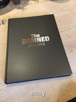 The Damned, 1976-1978 Limited Edition Signed Book, Vanian, Sensible, James, Scabies