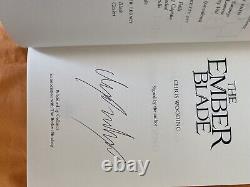 The Darkwater Legacy The Ember Blade The Shadow Casket. Broken Binding signed