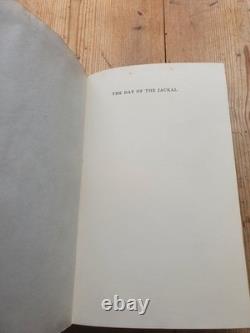 The Day Of The Jackal Frederick Forsyth (Signed, 1st Edition, HBDJ) 1971