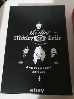 The Dirt Motley Crue 10th Anniversary Edition Hard Cover Book Signed Nikki Sixx