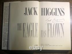 The Eagle Has Flown by Jack Higgins SIGNED 1st Edition/Print Hardcover