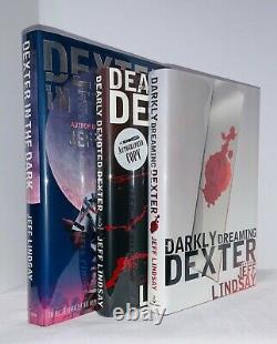 The First 3 Dexter Novels/Lindsay All First Editions/All Signed! Plus Bonus Book
