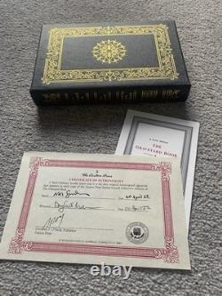 The Graveyard Book Neil Gaiman Dave McKean Easton Press Signed Leather Bound CoA