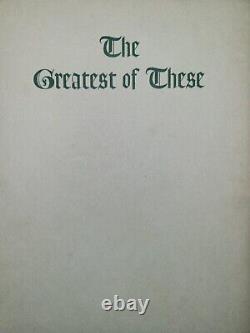 The Greatest Of These Howard THURMAN Signed Rare 1st EDITION 1946