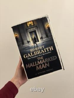 The Hallmarked Man Limited Signed Edition Robert Galbraith Signed JK Rowling
