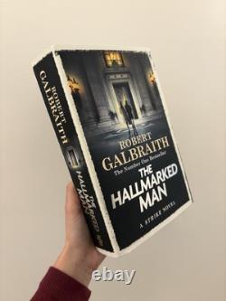 The Hallmarked Man Limited Signed Edition Robert Galbraith Signed JK Rowling