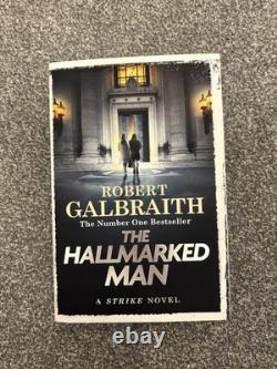 The Hallmarked Man Limited Signed Edition Robert Galbraith Signed JK Rowling