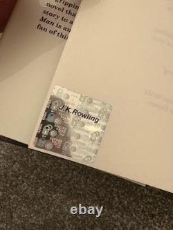 The Hallmarked Man Limited Signed Edition Robert Galbraith Signed JK Rowling