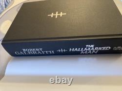 The Hallmarked Man Signed 1st Edition Robert Galbraith Signed by JK Rowling