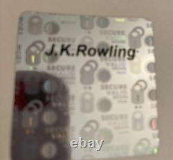 The Hallmarked Man Signed 1st Edition Robert Galbraith Signed by JK Rowling