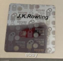 The Hallmarked Man Signed 1st Edition Robert Galbraith Signed by JK Rowling
