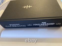 The Hallmarked Man Signed 1st Edition Robert Galbraith Signed by JK Rowling