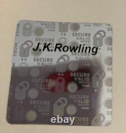 The Hallmarked Man Signed 1st Edition Robert Galbraith Signed by JK Rowling