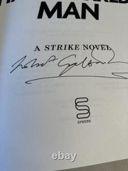 The Hallmarked Man Signed 1st Edition Robert Galbraith Signed by JK Rowling