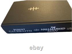 The Hallmarked Man Signed 1st Edition Robert Galbraith Signed by JK Rowling