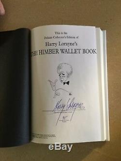 The Himber Wallet Book (Harry Lorayne) Deluxe Collectors Edition, Signed