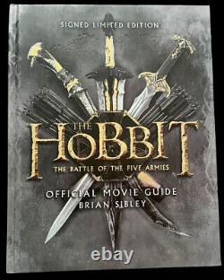 The Hobbit Signed Limited Edition Hardback Book Brian Sibley Five Armies