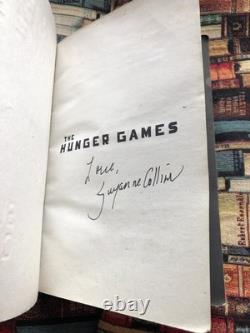 The Hunger Games SIGNED US 1st Paperback Edition Book By Suzanne Collins