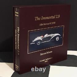 The Immortal 2.9 Alfa Romeo 8c 2900 Collectors Signed Edition Book Simon Moore