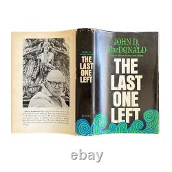 The Last One Left John D. MacDonald SIGNED Association Copy 1st HC DJ / ZDK