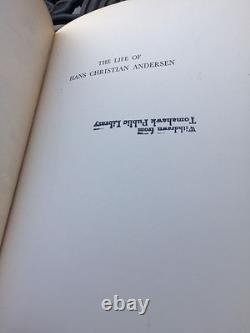 The Life of Hans Christian Andersen Signed SIGNE TOKSVIG 1934 First Edition Book