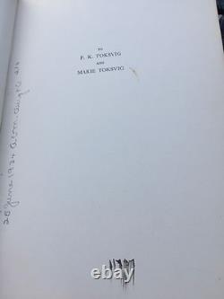 The Life of Hans Christian Andersen Signed SIGNE TOKSVIG 1934 First Edition Book