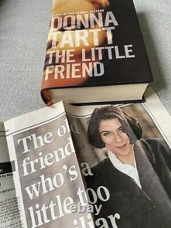 The Little Friend Donna Tartt, 2002, Signed 1st UK Edition, 1st Printing, Fine