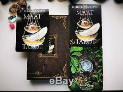 The MAAT Tarot and BOOK by Julie Cuccia-Watts Indie edition Collectable Signed