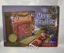 The Magic Fireplace Book 2017 by David Justin 1st Edition #283 Hardcover SIGNED