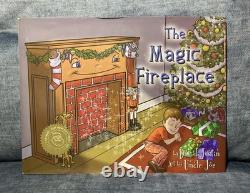 The Magic Fireplace Book 2017 by David Justin 1st Edition #283 Hardcover SIGNED