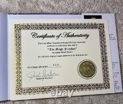 The Magic Fireplace Book 2017 by David Justin 1st Edition #283 Hardcover SIGNED