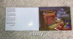 The Magic Fireplace Book 2017 by David Justin 1st Edition #283 Hardcover SIGNED