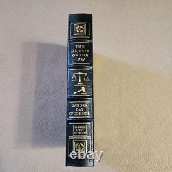 The Majesty of the Law, Sandra Day O'Connor, SIGNED 1st Edition, Easton Press