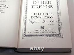 The Mirror of Her Dreams / A Man Rides Through by Stephen Donaldson Signed HB
